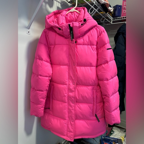 BCBGeneration Jackets & Blazers - BCBGeneration hooded puffer coat medium no tags/never worn